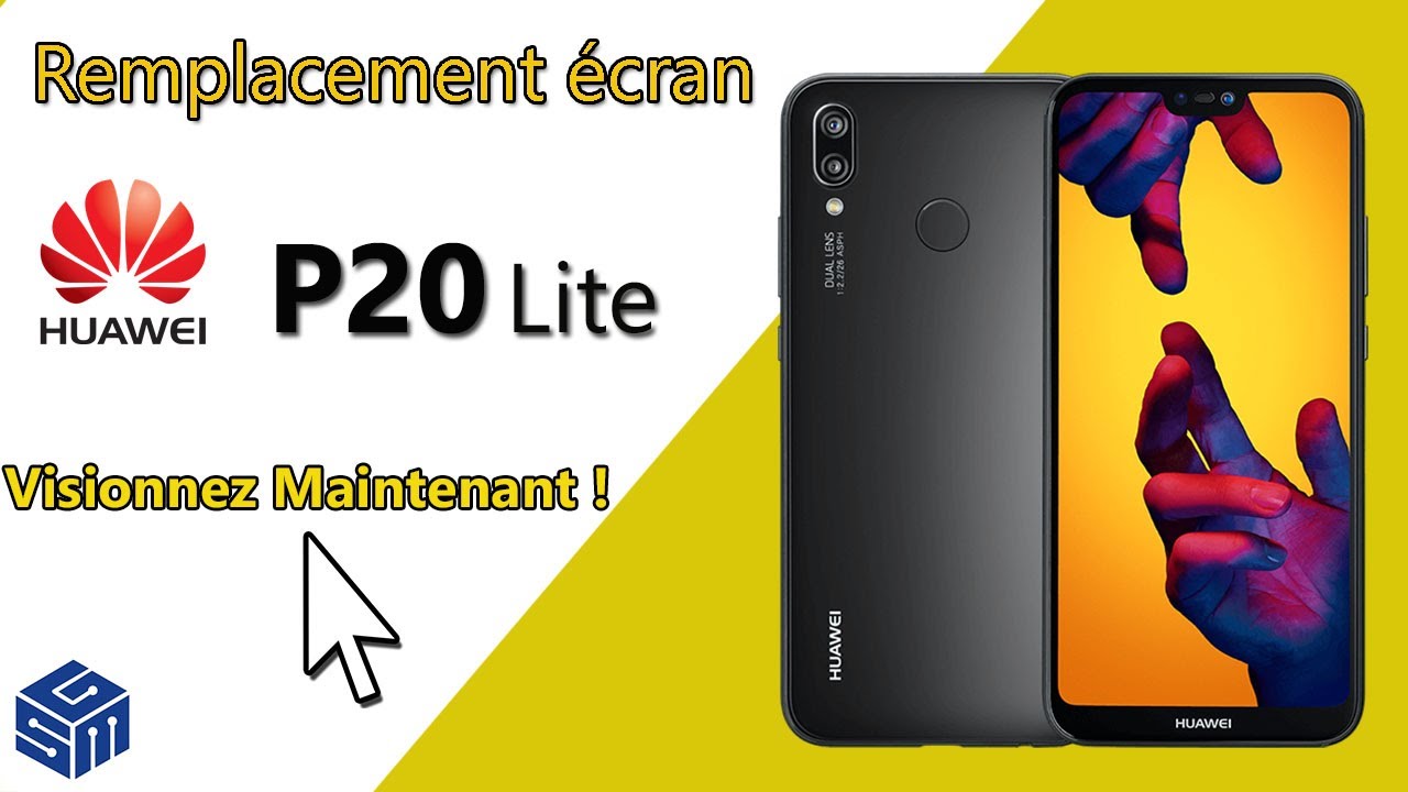 Écran De Rechange Pour Huawei P20 / P20 Lite - Noir Ou Bleu, Avec Ou Sans Châssis, Qualité OEM