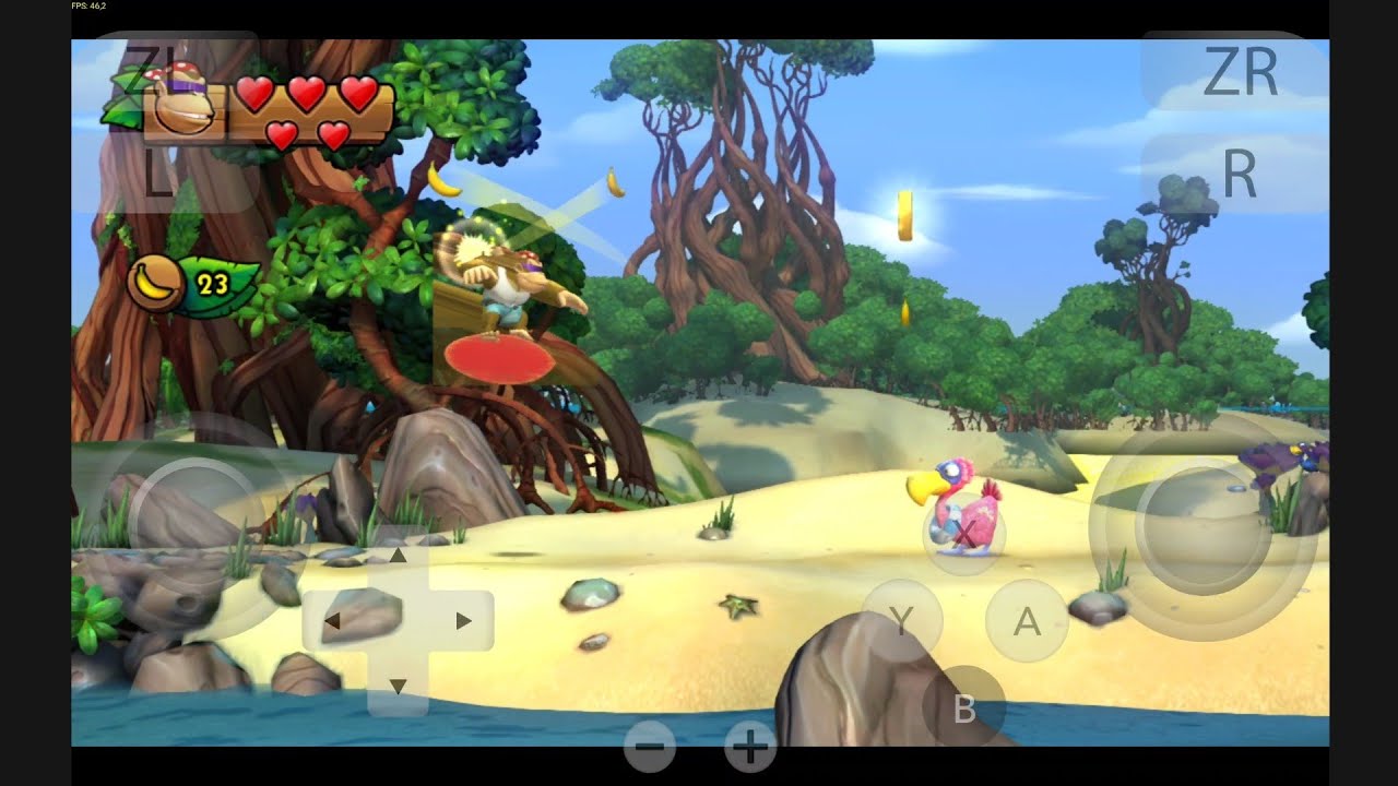 Yuzu Early Access Donkey Kong Country Tropical Freeze Snapdragon 860 6gb ram Android 11