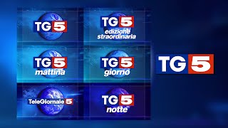 [CREAZIONE] Sigle TG5 (mattina, giorno, sera, notte, straordinaria)