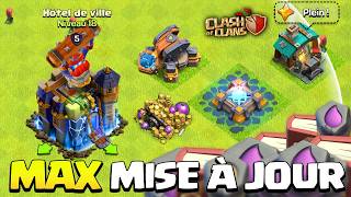 J'Améliore La Nouvelle Mise à Jour Clash of Clans (La lig...