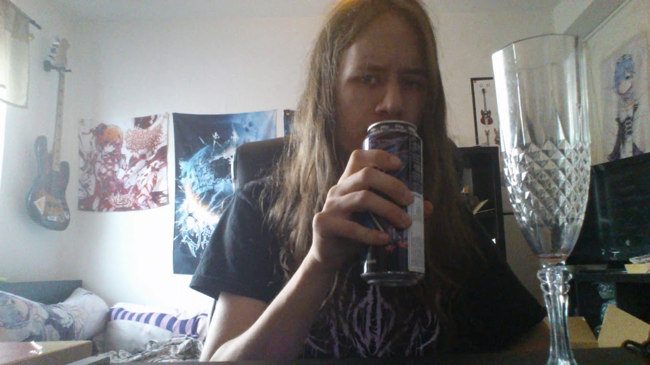 Blue Raspberry Pringles Super Metal Drink Review Week s2 ep11 - Rockstar Blue Raspberry ...