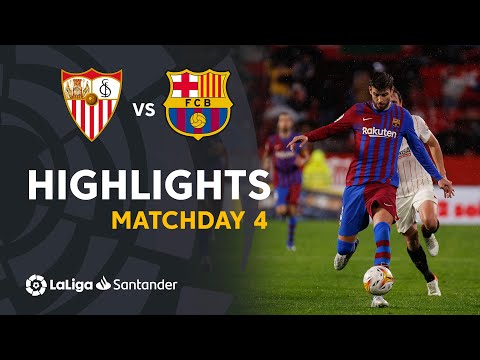 Sevilla Barcelona Goals And Highlights