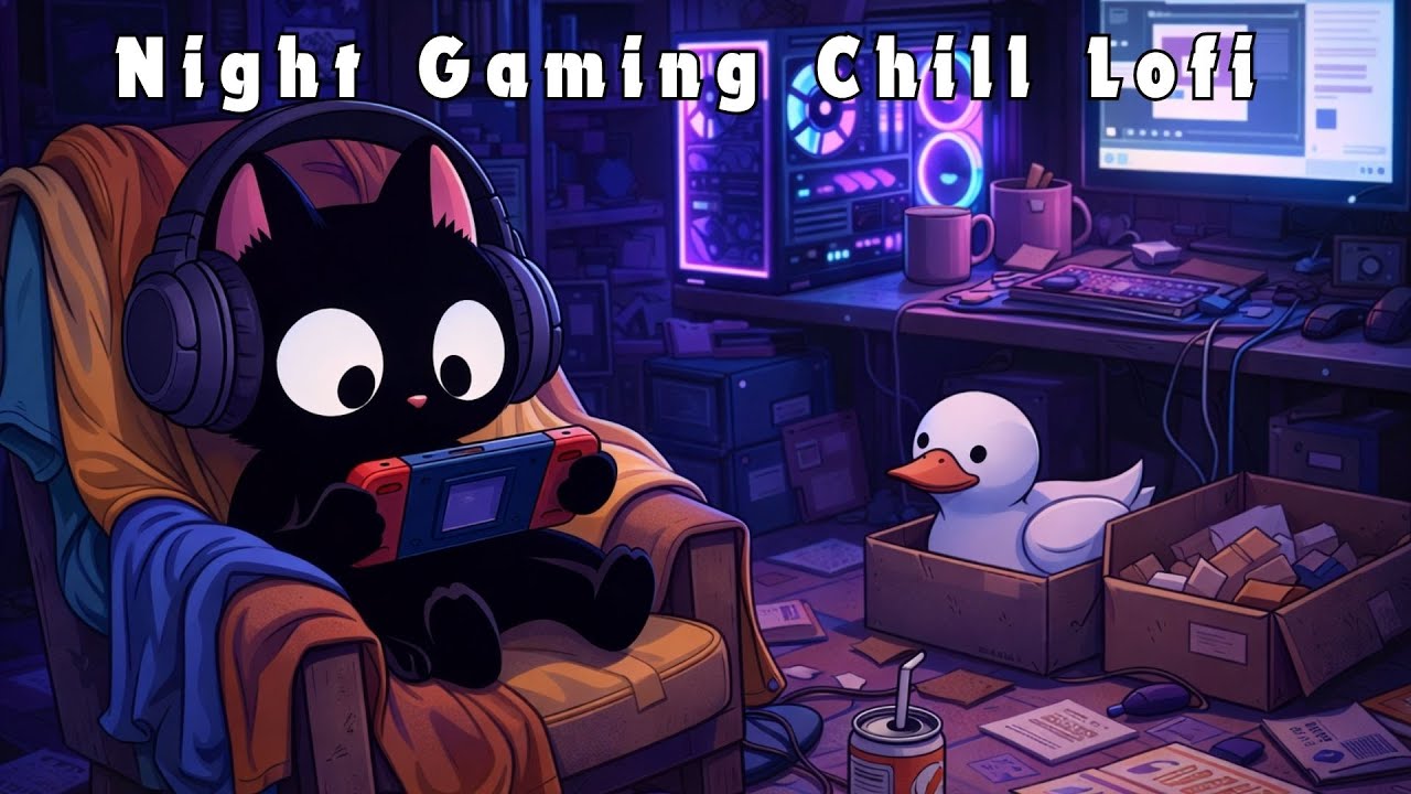 Night Gaming 🎮 Chill Lofi Beats to Relax & Play | Late Night Vibes ~ GAME NIGHT VIBES