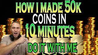 HOW I MADE 50K COINS IN 10 MINUTES BY JUST DOING THIS | JOIN ME NOW DOIGN THE SAME | EASY TRADING