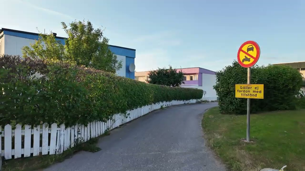 Sweden, Stockholm, Alby, biking around