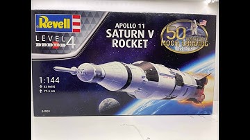 Revell 1:144 Apollo 11 Saturn V Rocket Build Part 3