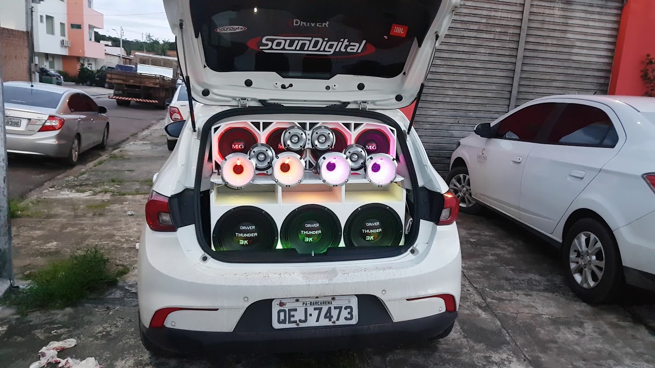 ARGO com som automotivo Top