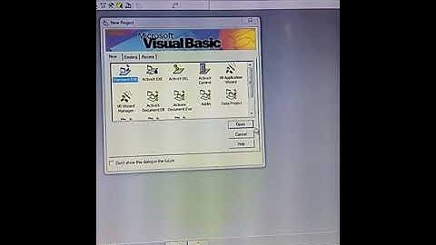 Creating a log in applications using vb6.0