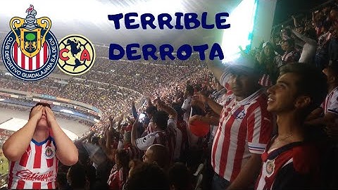CLÁSICO NACIONAL | AMÉRICA VS CHIVAS | 4-1 | TERRIBLE DERROTA