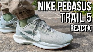 NIKE PEGASUS TRAIL 5 REVIEW - On feet, comfort, weight, breathability and price review!