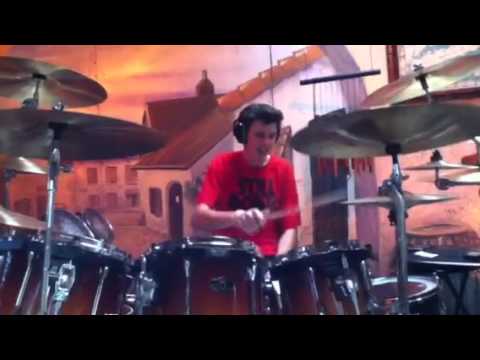 Blake Rizzo on drums