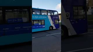 Bus Spotting at Bennetts End Arriva Sapphire Enviro400 MMC 6525 (YX17 NFC) Route 2 to Woodhall Farm
