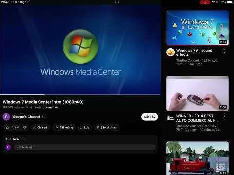 Windows 7 Media Center introducing - YouTube