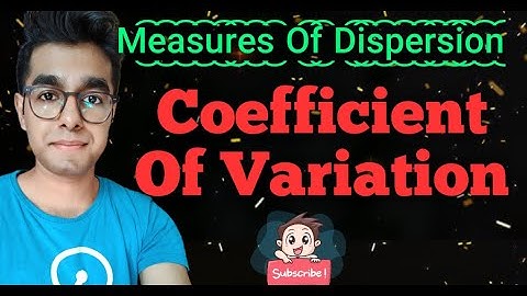 Coefficient Of Variation | Measures of Dispersion | Statsitics | Class 11, B.com, | Commerce with MJ