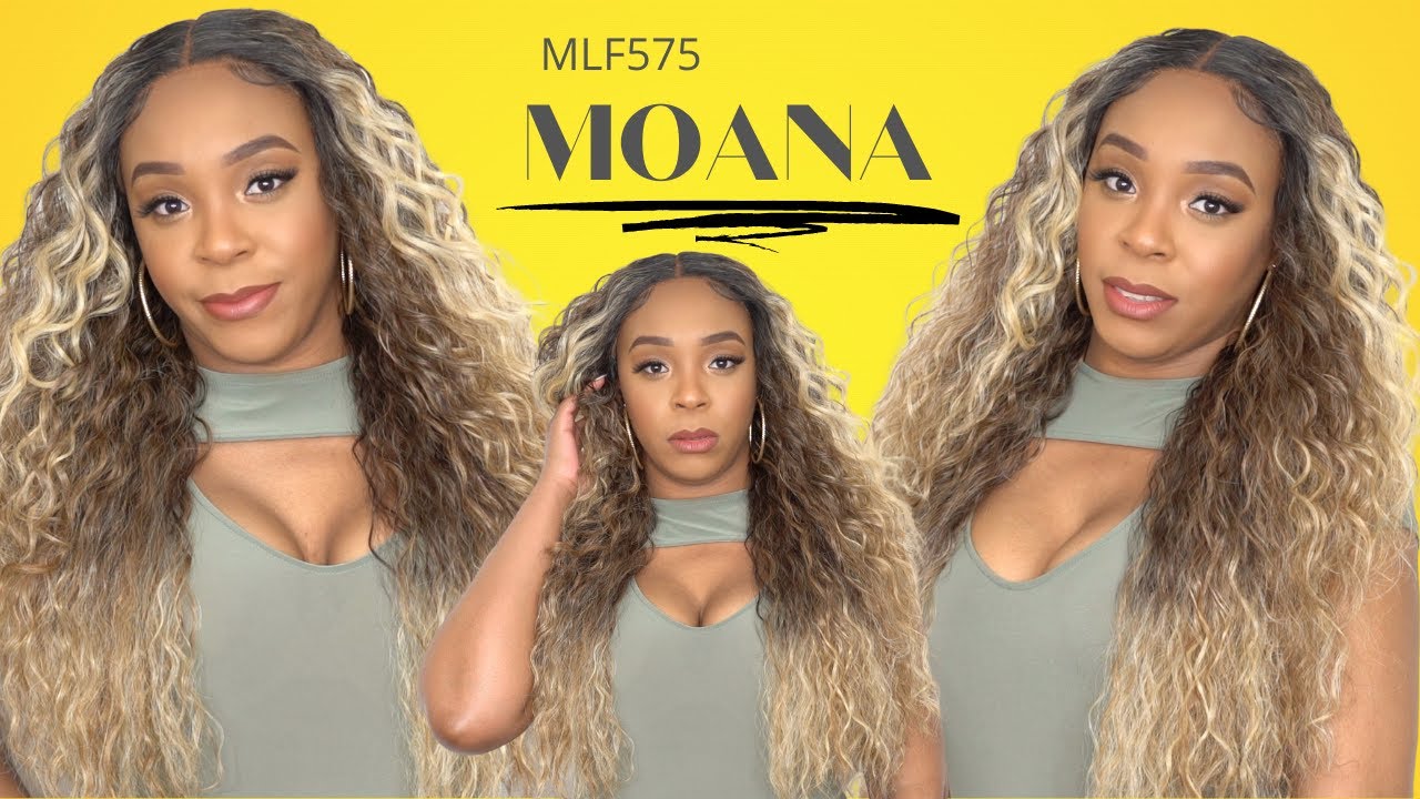 NWT! BOBBI BOSS - Moana Amazon.com : Bobbi Boss HD Lace Front Wig MLF575 Moana (613A  main image 2