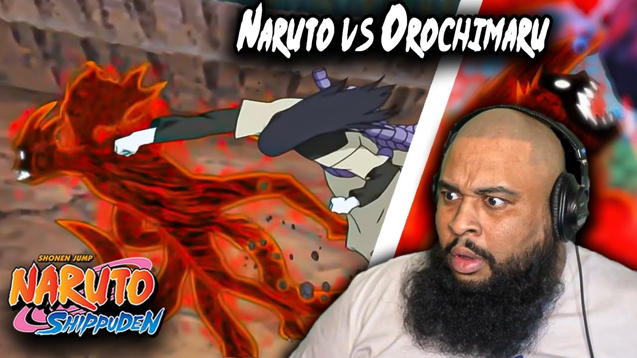 Orochimaru vs Jinchuriki - Episódio 42 - Naruto Shippuden (1ª parte) 