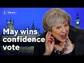 May wins confidence vote - what next for Brexit?
