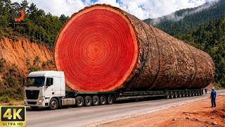 UNBELIEVABLE 2000-Year-Old Giant Timber | From Extreme Transport to One-of-a-Kind Luxury Tables
