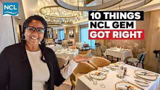 10 Things NCL Gem Got Right