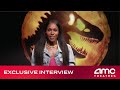 JURASSIC WORLD DOMINION – Exclusive Interview (Dewanda Wise, Mamoudou Athie) | AMC Theatres 2022