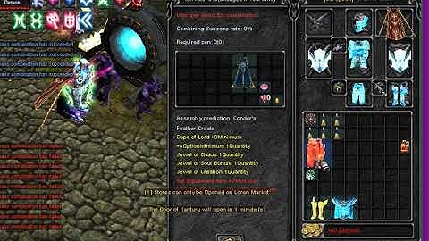 Condors Feather Creation Mu online