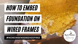 How to Embed Foundation on Wired Frames - Car Battery