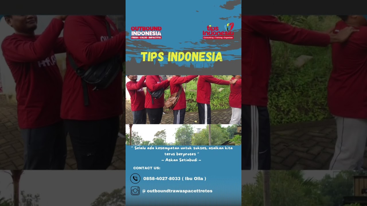 LOKASI OUTBOUND MURAH JATIM | OUTBOUND KARYAWAN | MOJOKERTO | TIPS INDONESIA | 0878-3615-2078