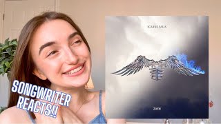 SONGWRITER REACTS TO ICARUS FALLS ALBUM for the first time in 2023!! | Zayn Album Reaction