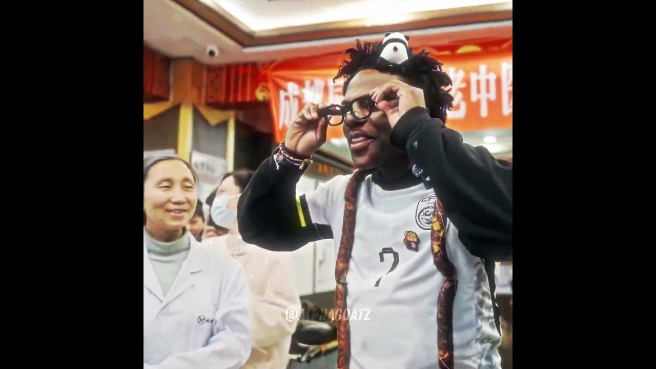 IShowSpeed Tries Translation Glasses in China #IShowSpeed #trollface #edit