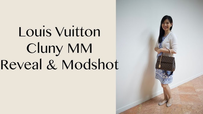 Review: Designer bag Louis Vuitton Cluny MM – Your Feminine Charm