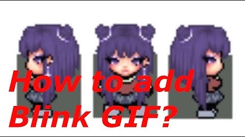How to Add Blink GIF on Head Custom on GIMP? | Resolve File Size Too Big Problems | Graalonline Era