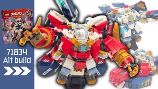 Building Big Zane Some Vehicles 71834 Alternate Build