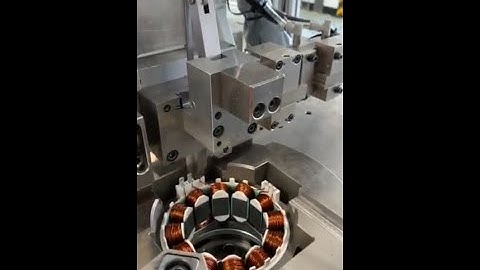How to make BLDC motor stator-electric motor automatic stator production assembly line