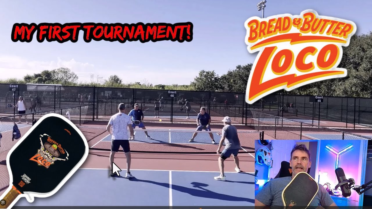 Мой первый турнир по пиклболу — проверено Bread and Butter Loco!