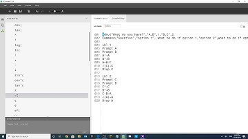 How to program Pythagorean theorem in Ti-Basic