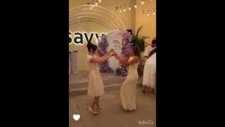The atmosphere of Lina Mohammed's party was rocked by the girls Sara Al-Wara' and Lana 🤩🔥
