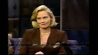 Cybill Shepherd on Late Night November 5, 1997