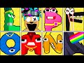 TROVA TUTTI i SUPEREROI di ALPHABET LORE nelle BACKROOMS MORPH SIMULATOR su ROBLOX ITA!!