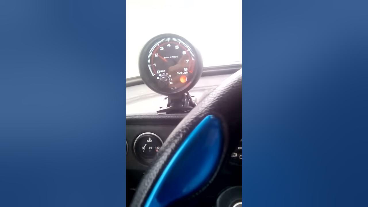как поставить тахометр на ваз 2105