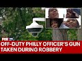 Man arrested women sought after offduty philadelphia officer robbed of gun