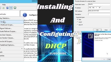 How to Install and Configure DHCP and Joining Domain (Server Configuration) Part 2