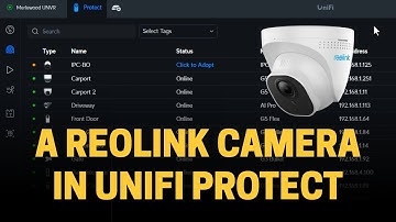 Use almost any camera with Unifi Protect
