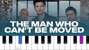 The Script - The Man Who Can’t Be Moved (piano tutorial)