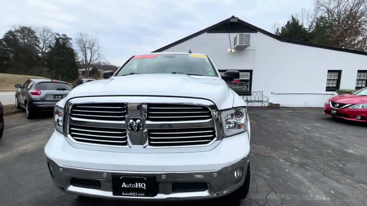 2016 Ram 1500 SLT Crew Cab 4WD- Automotive HeadQuarters (Farmville,Va)