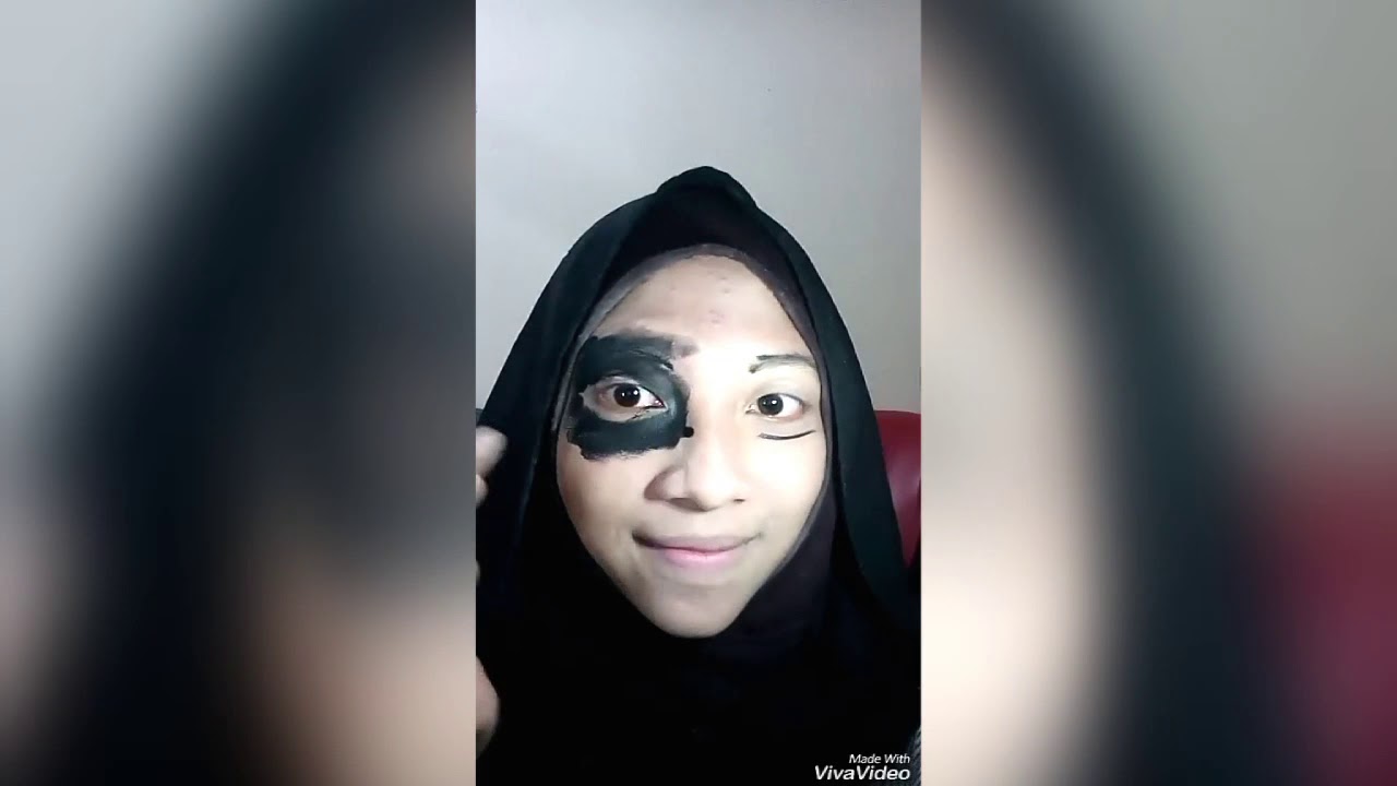 Tutorial makeup muka seram - YouTube