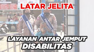 Latar Jelita  Layanan Antar Jemput Disabilitas Sat Lantas Polres Karanganyar