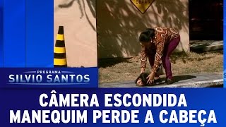 Câmera Escondida (09/10/16) - Manequim perde a cabeça