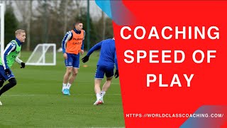 Soccer TRAINING - Coaching Speed of Play Part 5
