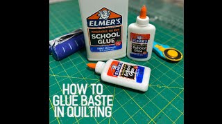 How I use Glue Basting for Quilt Piecing, Helpful Tutorial & Tips, #quilting #sewing #iron #nopins