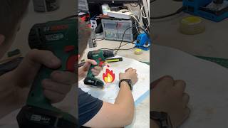 Bosch PSR 14.4 repair 🔋🚬🚬#shorts #viral